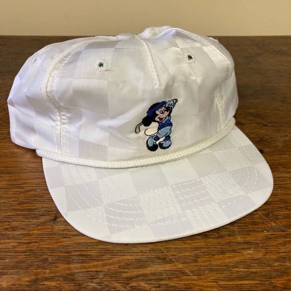 Disney Accessories Vintage Disney Mickey Mouse Golf Hat Poshmark